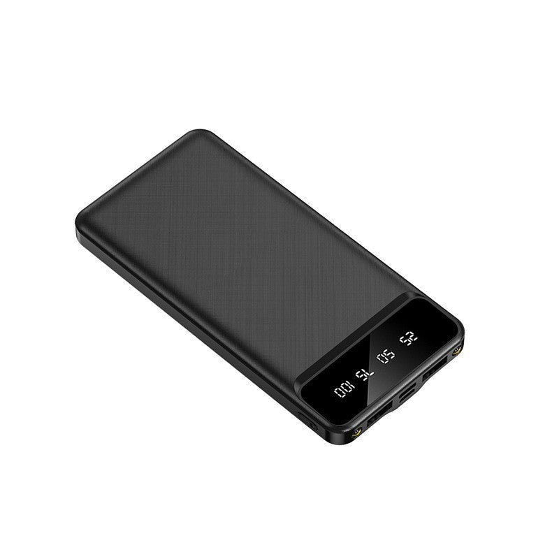 Portable power bank with state-of-the-art digital charge level display Bowlift