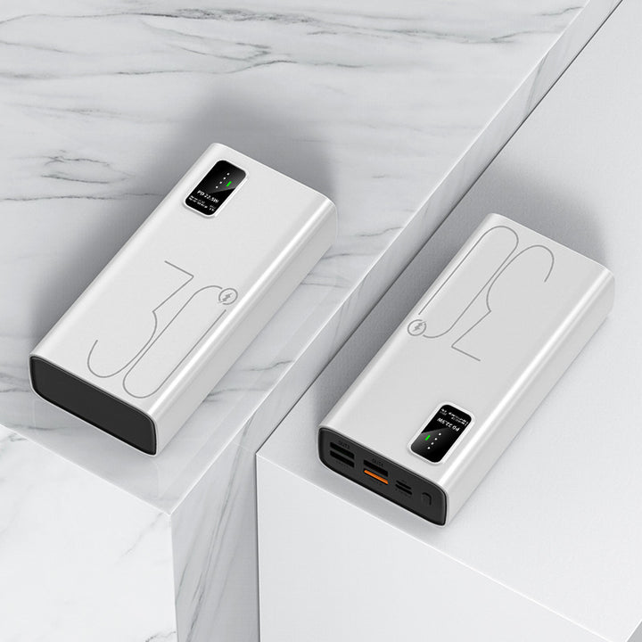 High-performance power bank with smart LCD display and two USB ports Bowlift