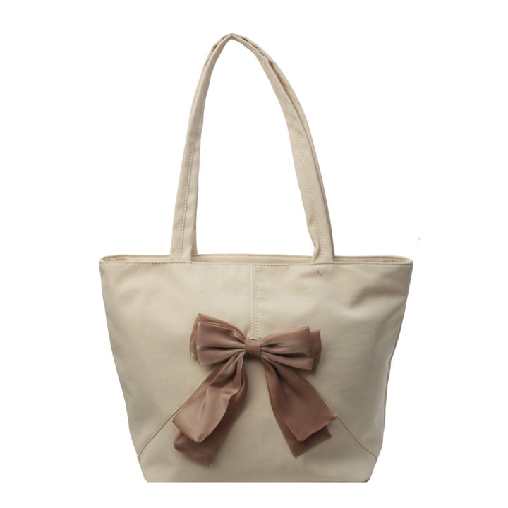 Elegant Bow Detail Tote Bag Bowlift