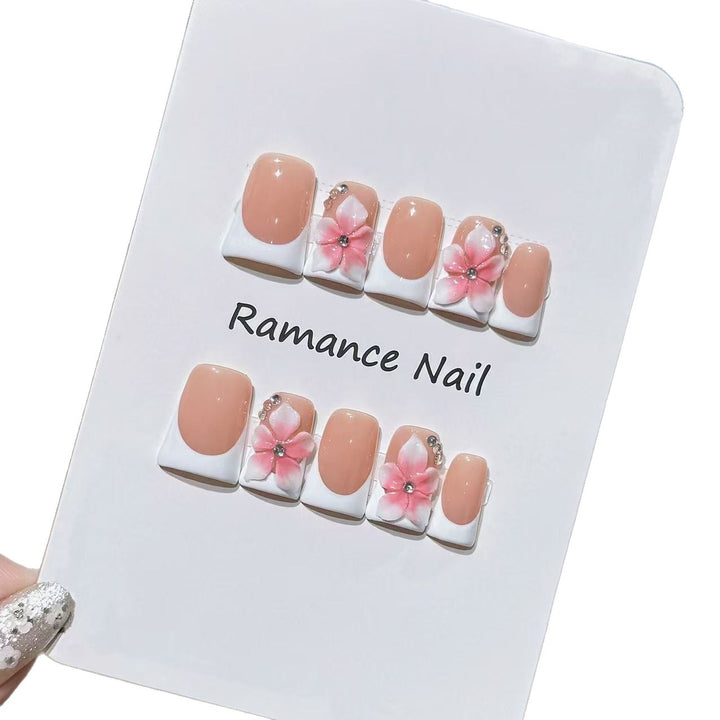 Floral Design Nail Art Set Bowlift