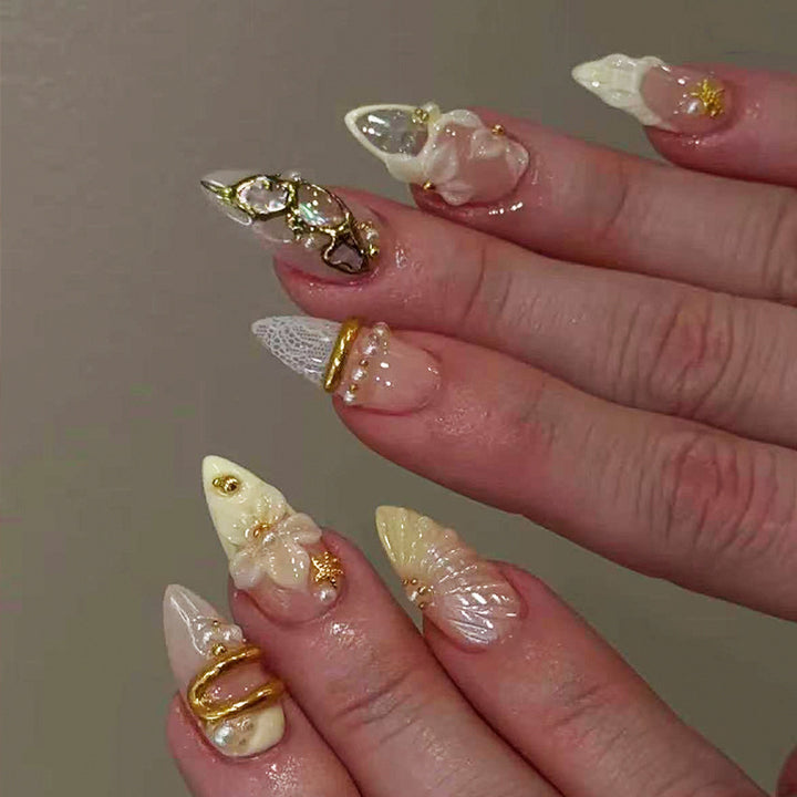 Decorative Premium Nail Tips Bowlift