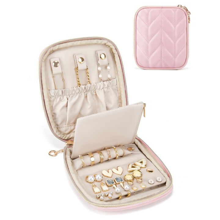 Stylish and Compact Jewelry Storage Bag Bowlift