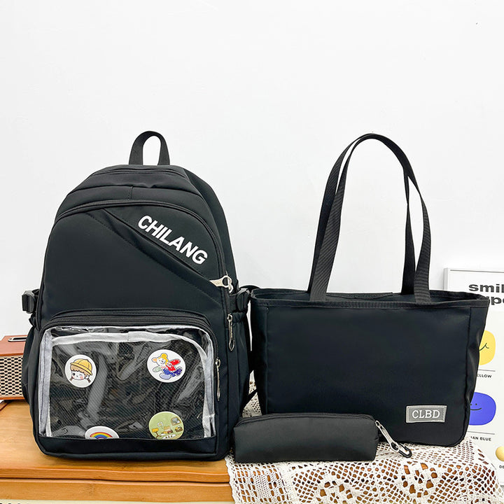 Stylish Multi-Pocket Backpack Set