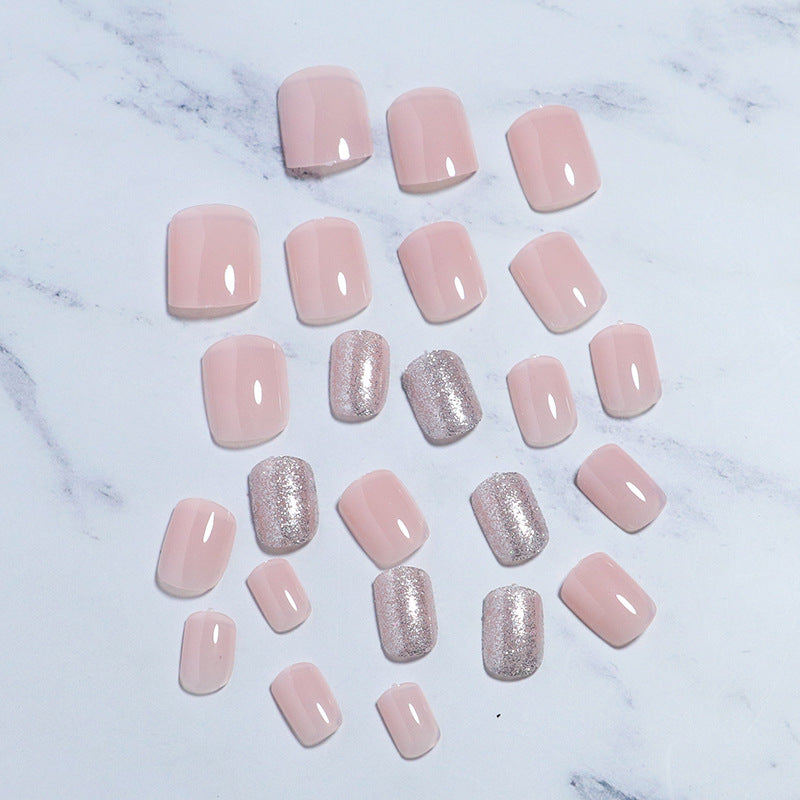 Premium Glossy Press-On Nail Set Bowlift