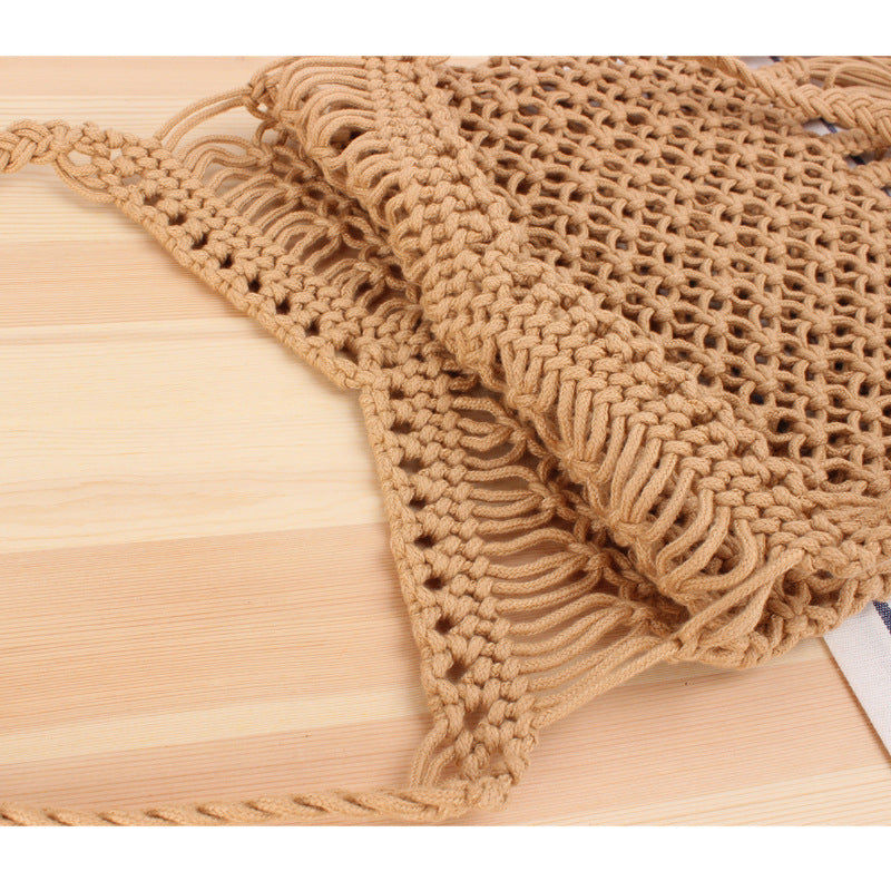 Versatile Macrame Tote Bag Bowlift