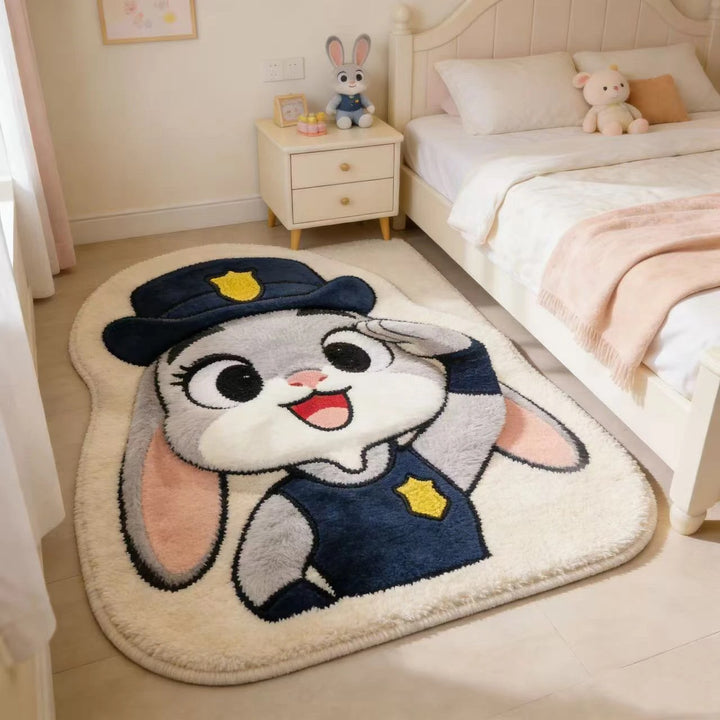 Cartoon-Themed Soft Area Rug