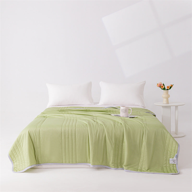 Cooling Ice Silk Summer Blanket – Lightweight, Washable, Soft Quilt for Babies & Adults | Bowlift