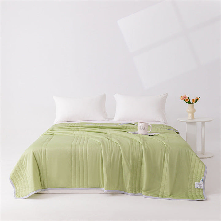 Cooling Ice Silk Summer Blanket – Lightweight, Washable, Soft Quilt for Babies & Adults | Bowlift