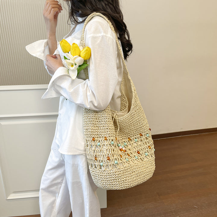 Handcrafted Macrame Tote Bag Bowlift