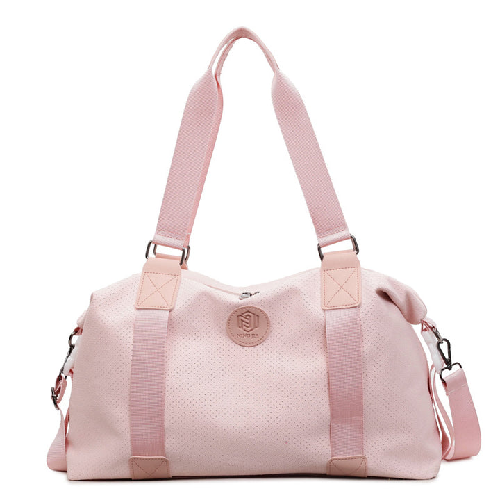 Stylish Perforated Weekend Travel Duffle