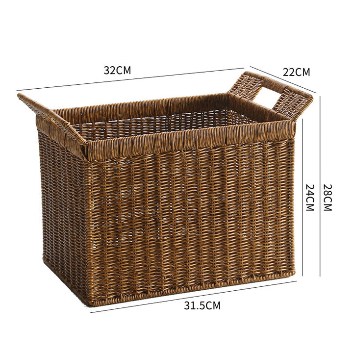 Unisex Versatile Storage Basket with Practical Handling Bowlift