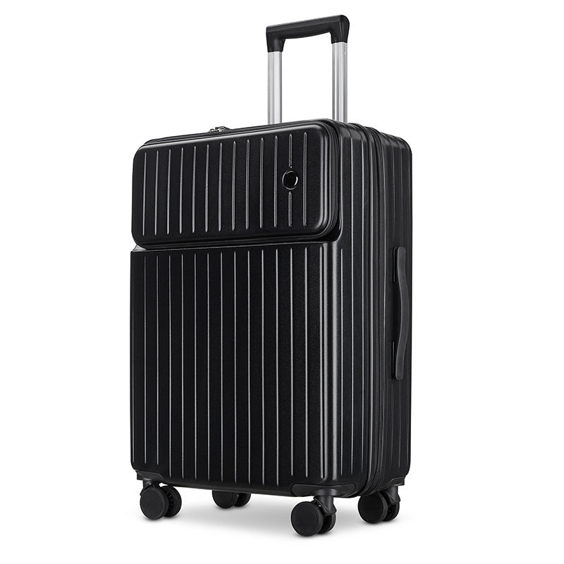 Unisex Versatile Expandable Hard Shell Travel Suitcase Bowlift