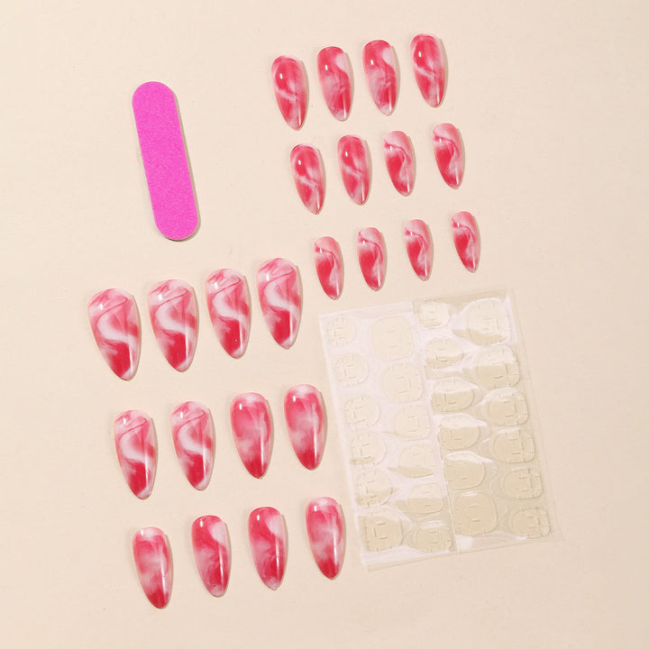 Marble Nail Art Design Bowlift