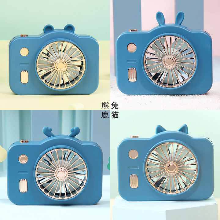 Women's Portable Camera Style Fan Bowlift