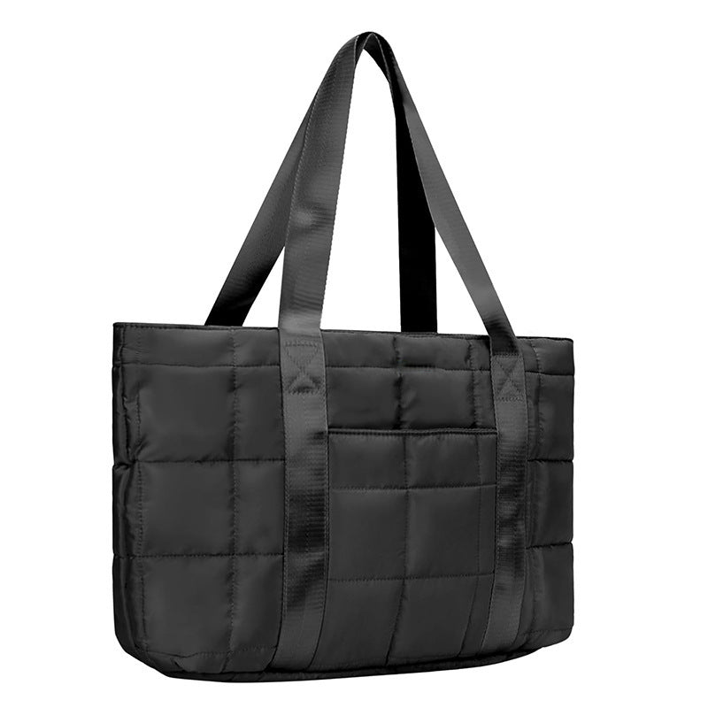 Urban Quilted Tote Bag Bowlift