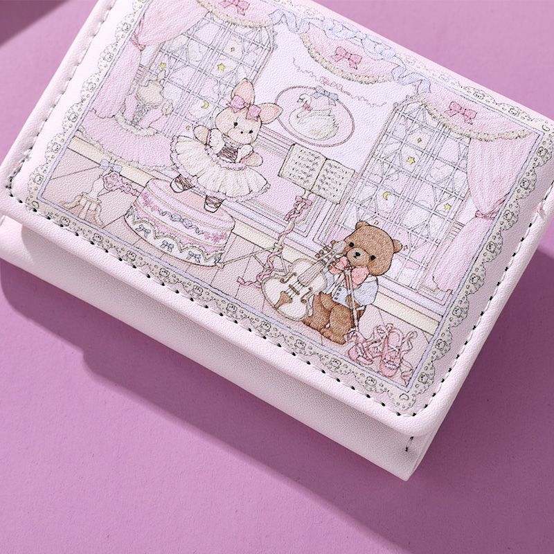 Cute Illustrated Coin Wallet Bowlift