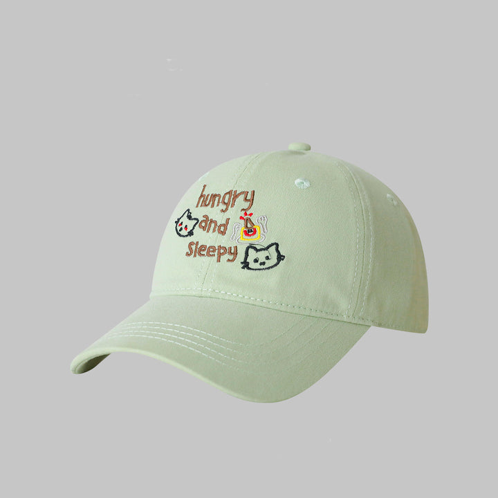 Playful Graphic Baseball Cap
