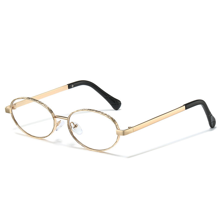 Sleek Oval Frame Sunglasses Bowlift