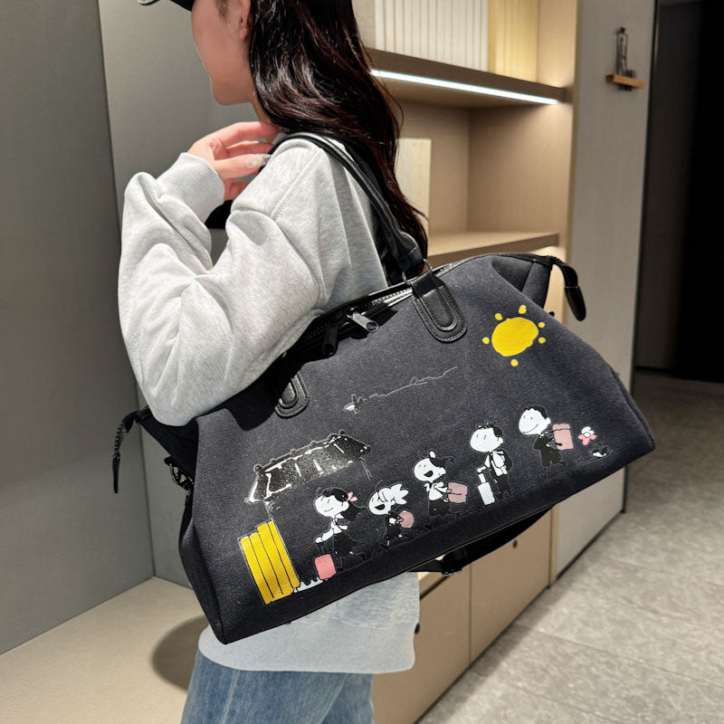 Multifunctional leisure travel bag with colorful design Bowlift