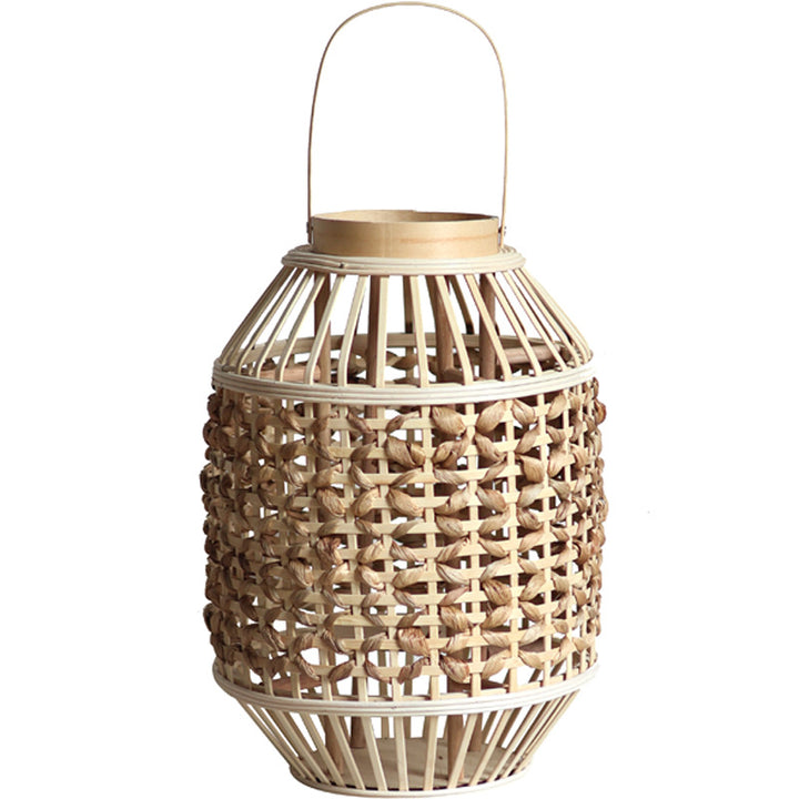 Handcrafted Rattan Lantern Bowlift