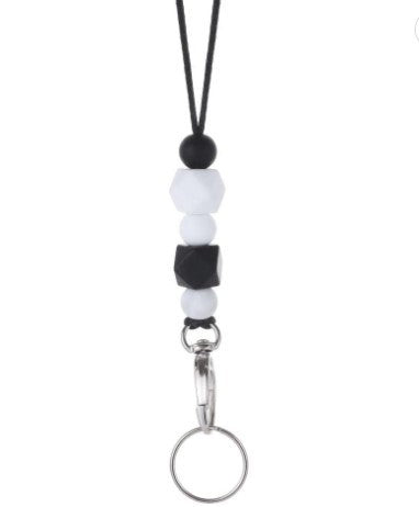 Decorative Beaded Keychain Holder Bowlift