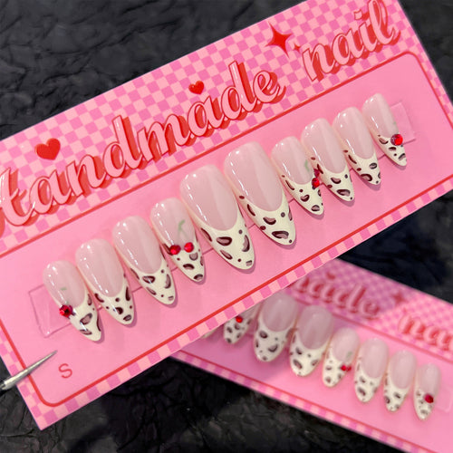 Artful Nail Creations with Cherry Design Bowlift