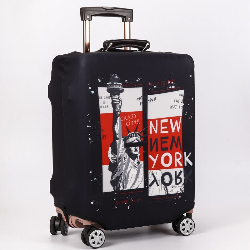Patterned Hard Shell Luggage Bowlift