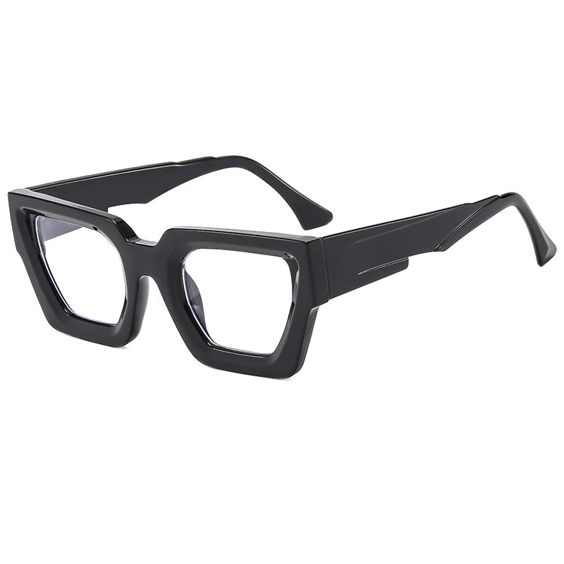 Ladies stylish square sunglasses in modern design with refined plastic frame Bowlift