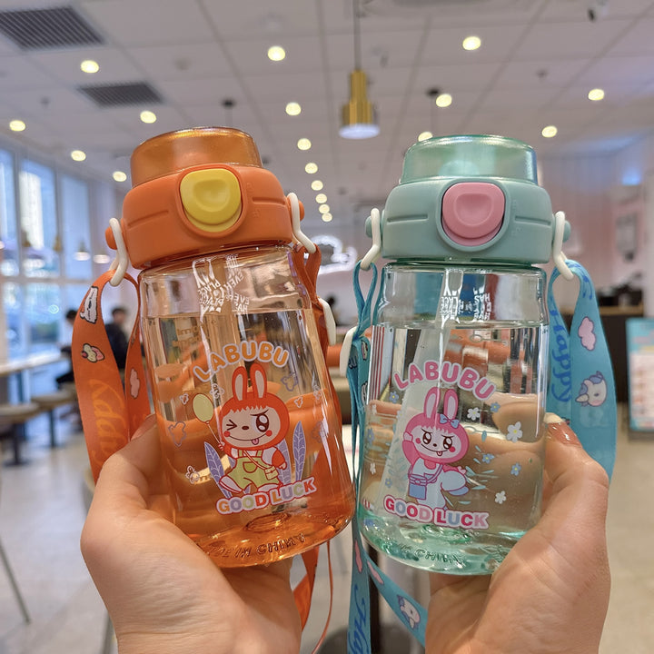 Women Cartoon Water Bottle Bowlift