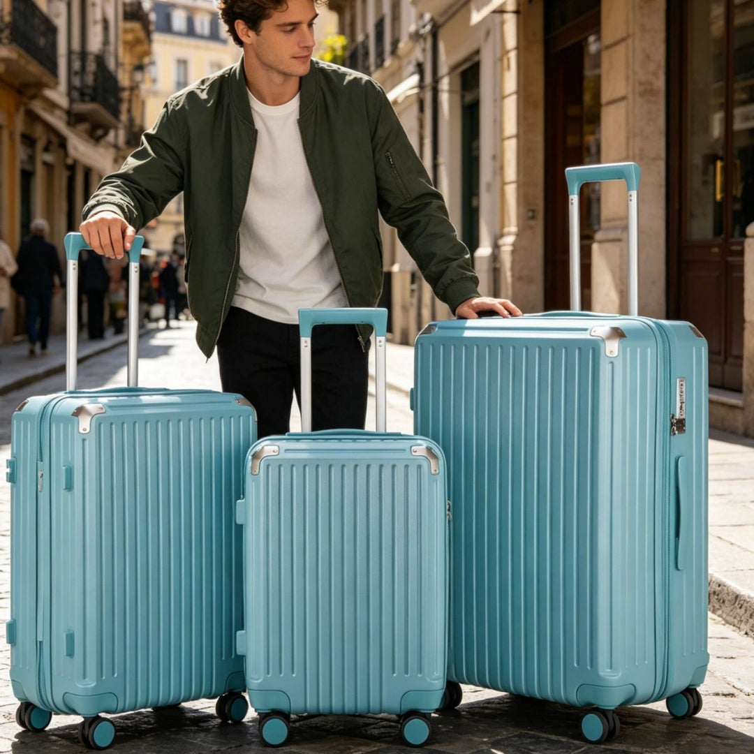 Unisex Multi-Purpose Hard Shell Luggage Set Bowlift