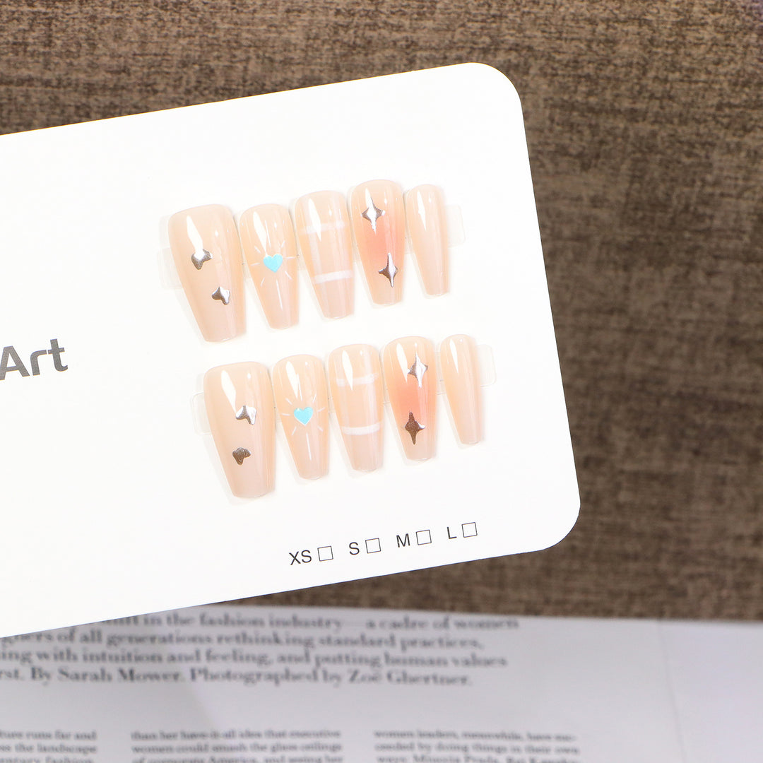 Creative Transparent Press-On Nail Art Bowlift