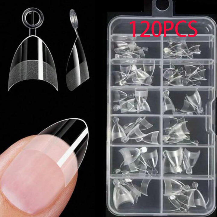 Professional Quality Nail Extension Tips Bowlift