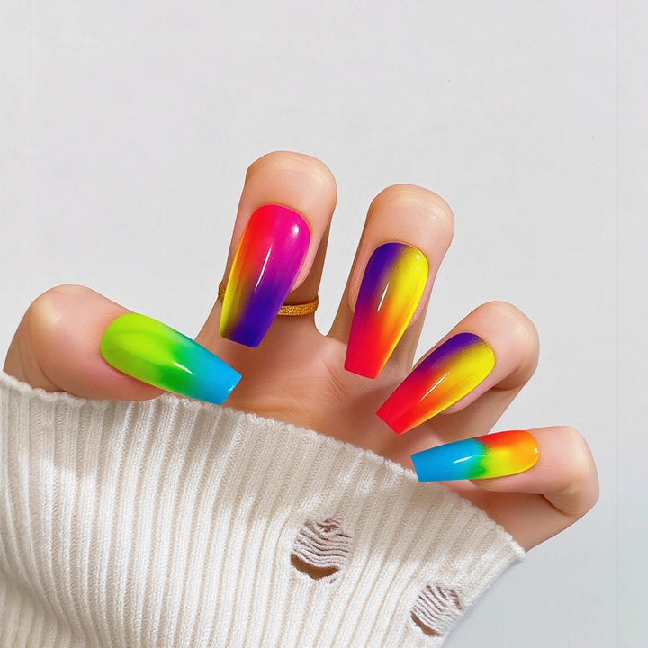 Artful Nail Extensions with Elegant Tips Bowlift