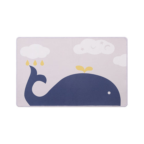 Cute Whale-Themed Bath Mat