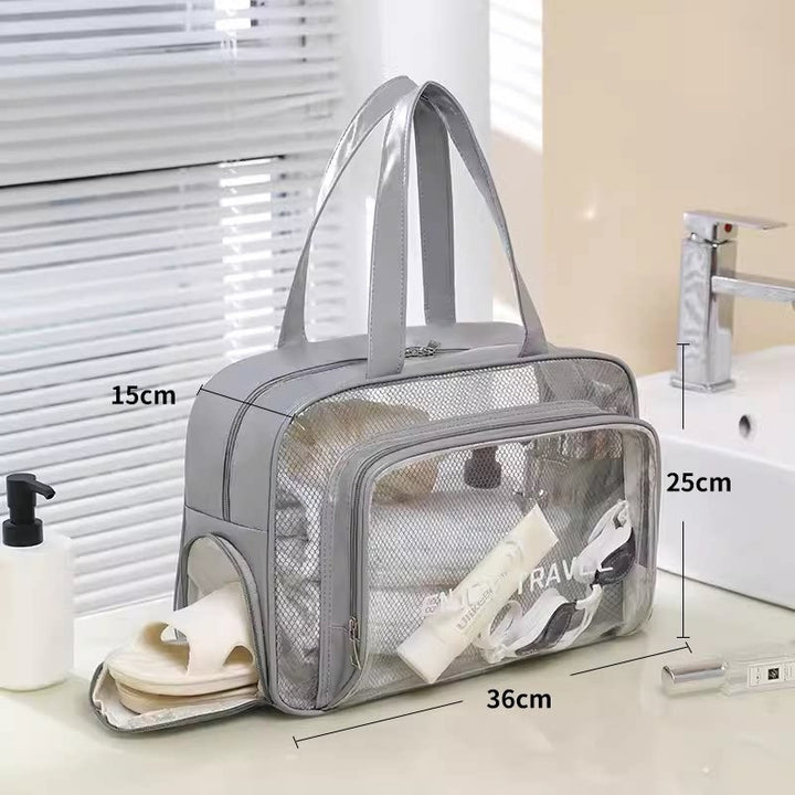 Versatile Travel Toiletry Organizer Bowlift