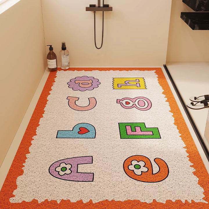 Playful Animal Themed Memory Foam Mat Bowlift
