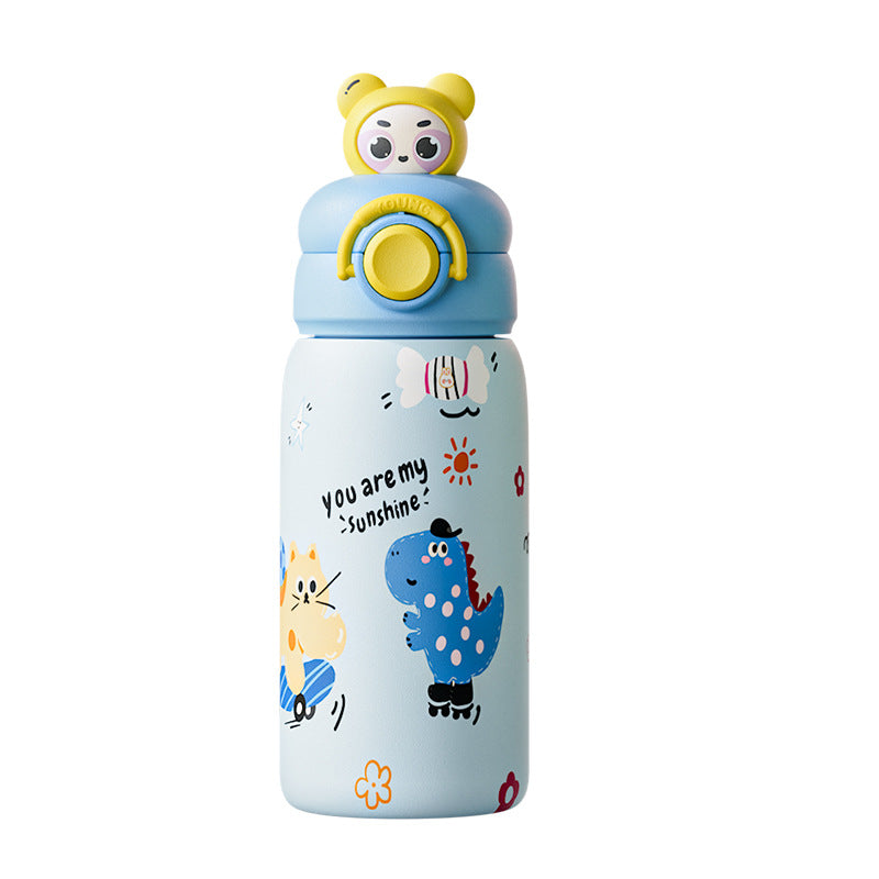 Women's insulated children's drinking bottle with cute animal design Bowlift