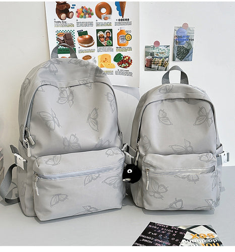 Stylish Butterfly Patterned Backpack