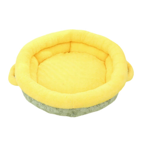 Soft Plush  Nest  Dog Bed