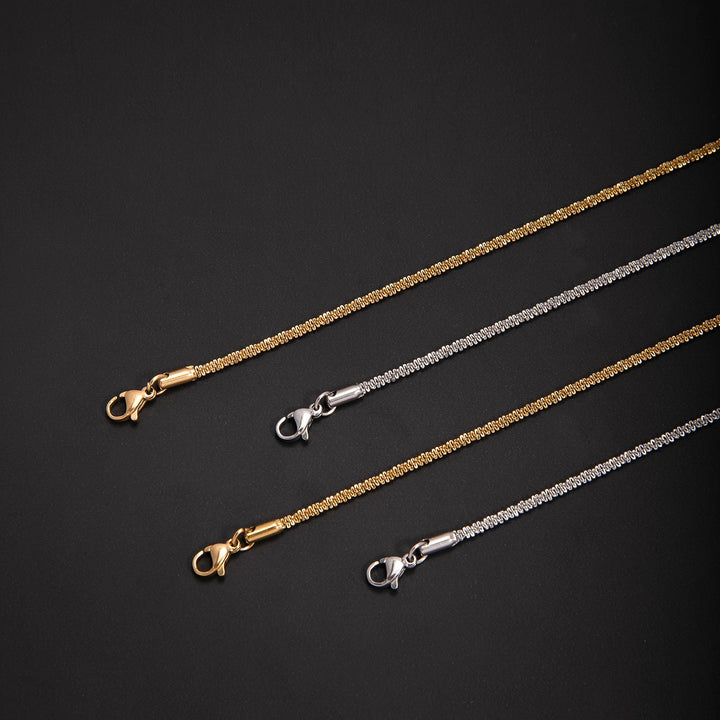 Elegant Chain Choker Necklace Bowlift