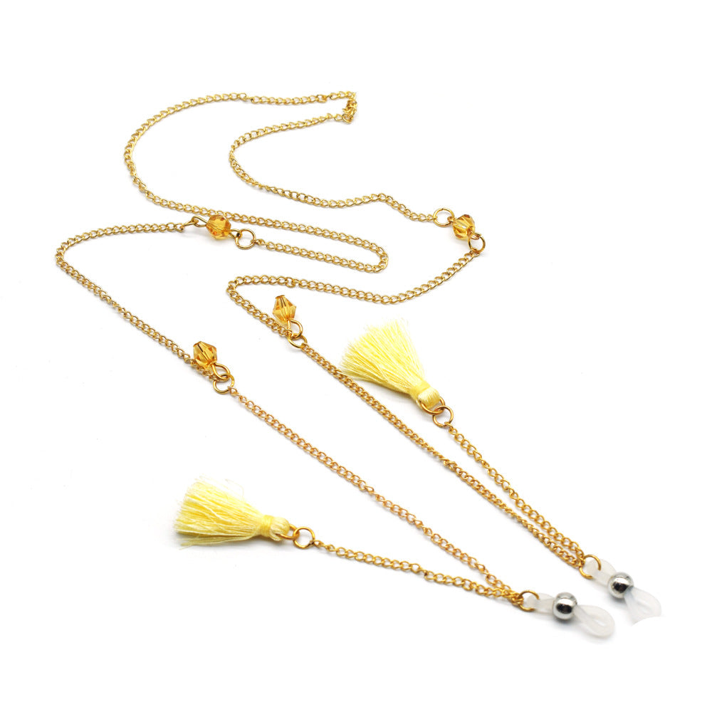 Decorative Tassel Eyewear Chain Bowlift