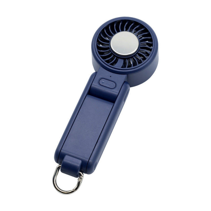 Ladies portable mini hand fan with keychain Bowlift