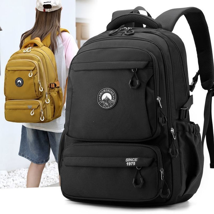 Multifunctional Backpack with Ergonomic Design and Large Capacity Bowlift