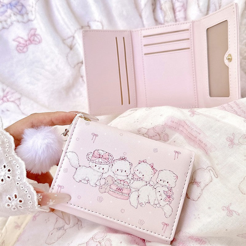 Cartoon-Themed Mini Wallet Bowlift