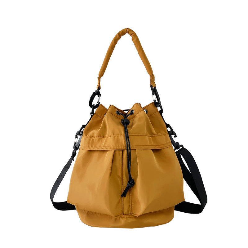 Fashionable Weekend Bag In Practical Drawstring Design Bowlift