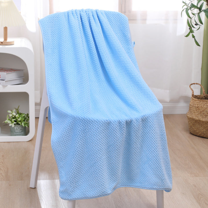Waffle Weave Lightweight Absorbent Bath Towel Bowlift
