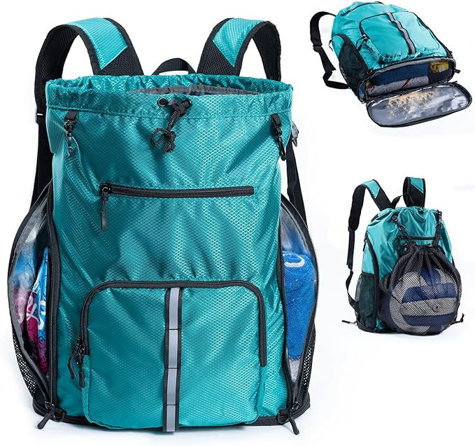 Multifunctional leisure backpack with special compartments for towels and sports accessories Bowlift