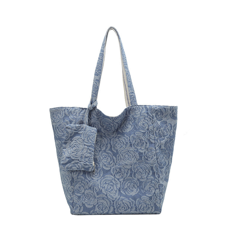 Large shopping bag with floral design Bowlift
