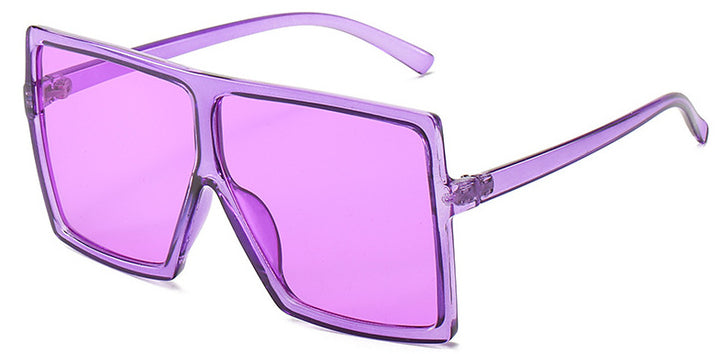 Oversized Geometric Shield Sunglasses Bowlift 1787812195