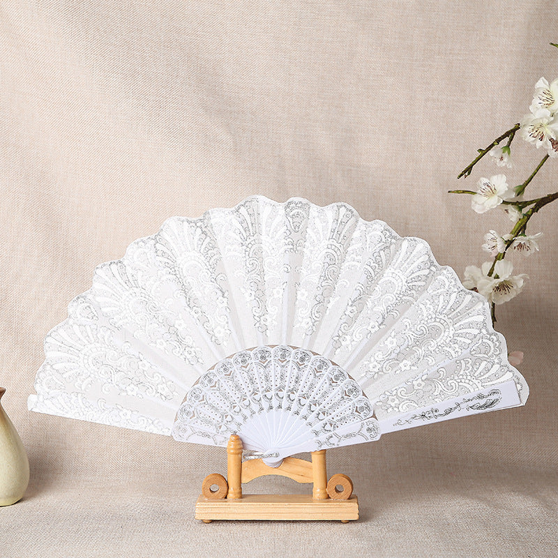 Ladies elegant lace fan Bowlift